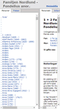 Mobile Screenshot of genealogy.nordlunds.se